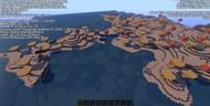 Mushroom Island and Ocean Monument Seed: